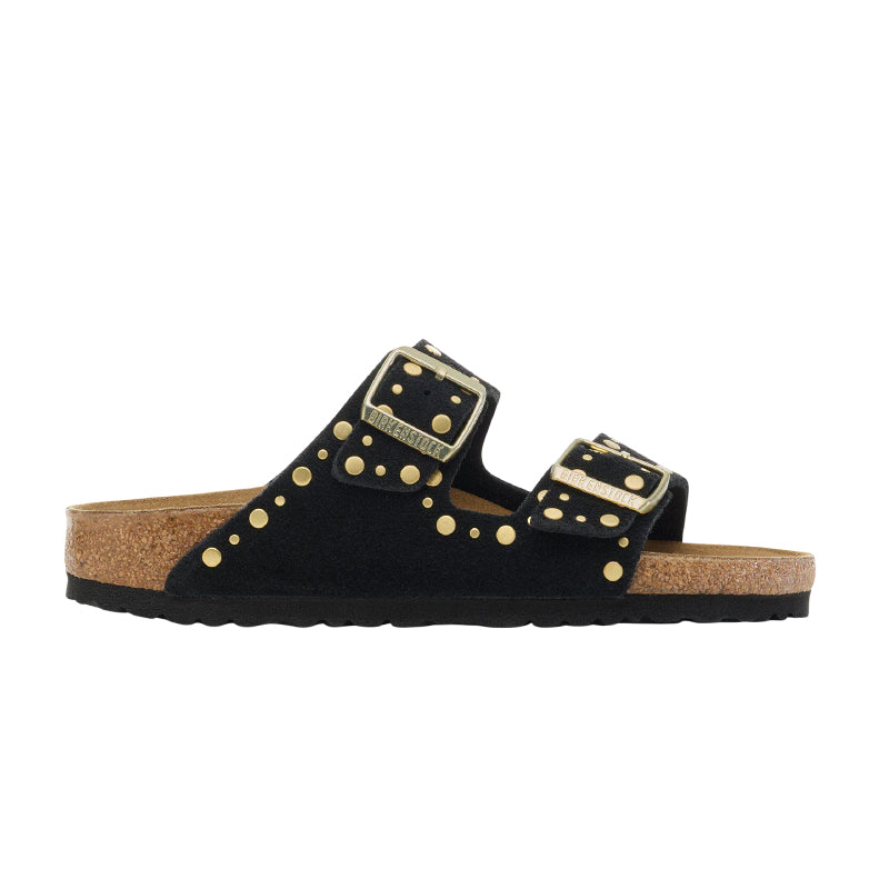 Sandale Femme Birkenstock ARIZONA SUEDE RIVET