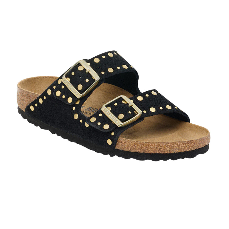 Sandale Femme Birkenstock ARIZONA SUEDE RIVET