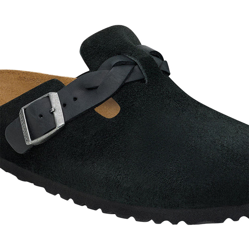 Chausson Homme Birkenstock BOSTON SUEDE BRAIDED