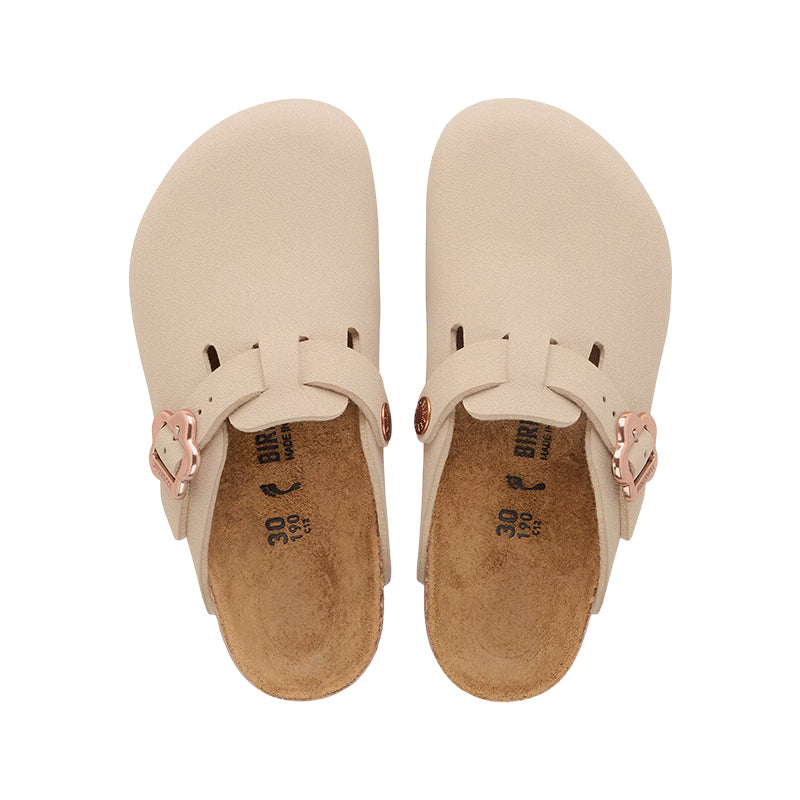 Chausson Birkenstock BOSTON FLOWER  BUCKLE Junior étroite