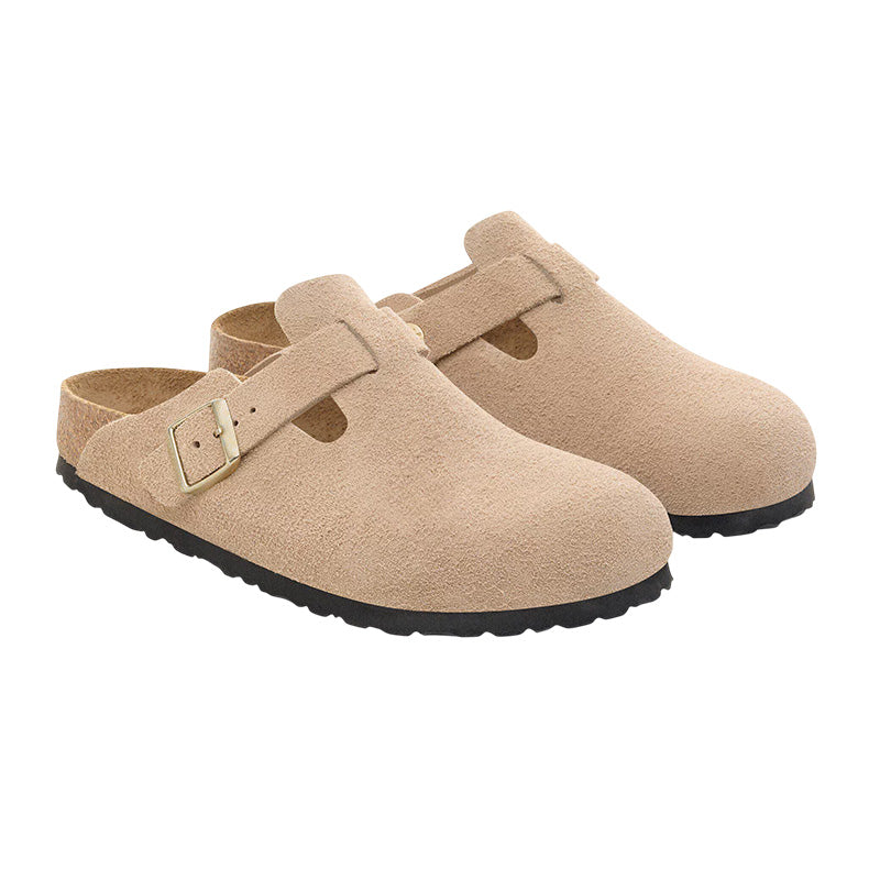 Chausson Birkenstock BOSTON SUEDE étroite Junior