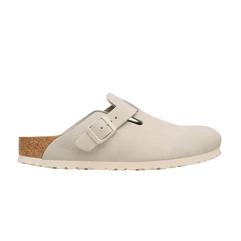 Chausson Homme Birkenstock BOSTON SUEDE étroite