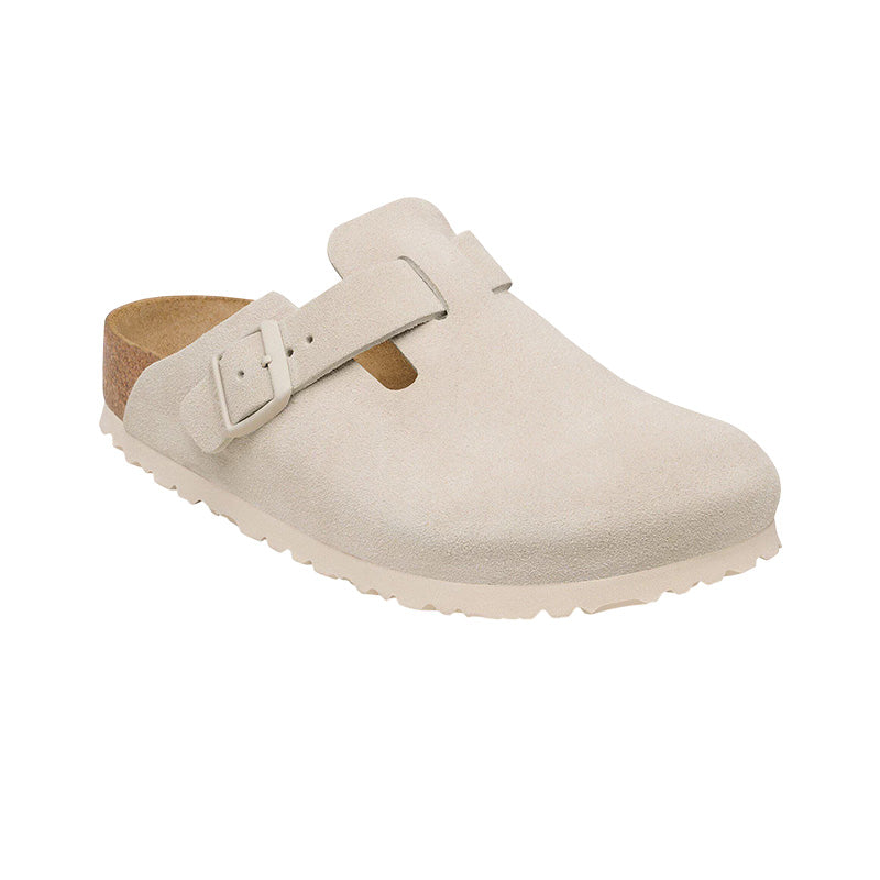 Chausson Homme Birkenstock BOSTON SUEDE étroite