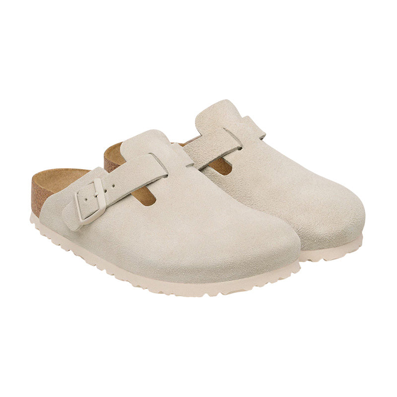 Chausson Homme Birkenstock BOSTON SUEDE étroite