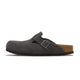 Chausson Femme slippers Birkenstock BOSTON SUEDE étroite