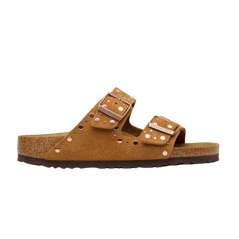 Sandale Femme Birkenstock ARIZONA SUEDE RIVET