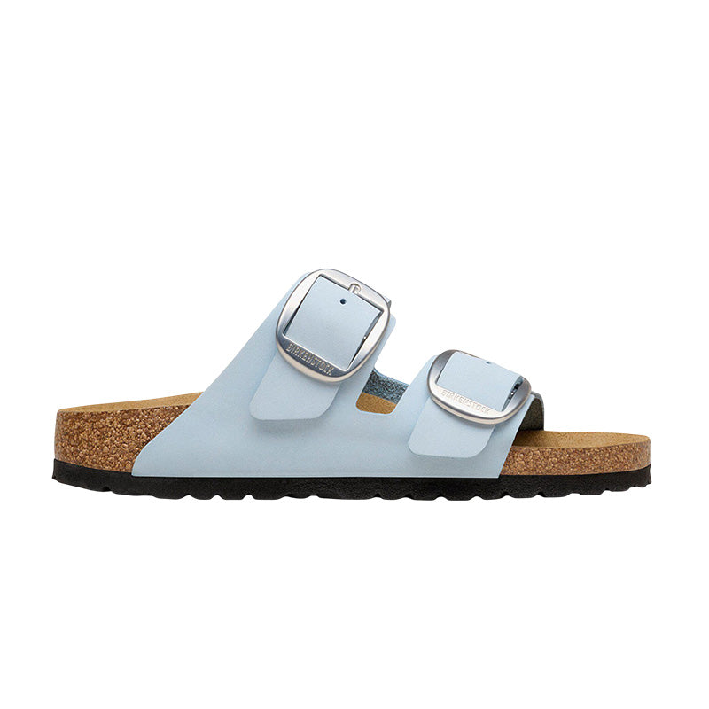 Sandale Femme Birkenstock ARIZONA BIG BUCKLE CUIR NUBUCK étroite