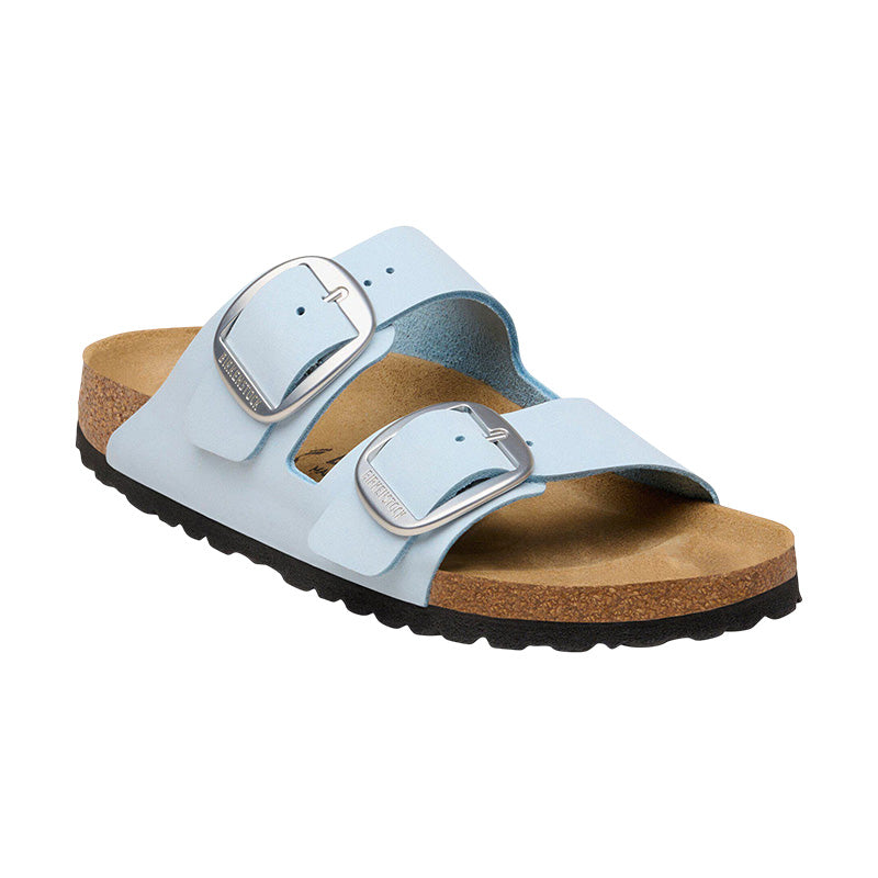 Sandale Femme Birkenstock ARIZONA BIG BUCKLE CUIR NUBUCK étroite