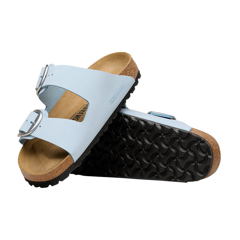 Sandale Femme Birkenstock ARIZONA BIG BUCKLE CUIR NUBUCK étroite