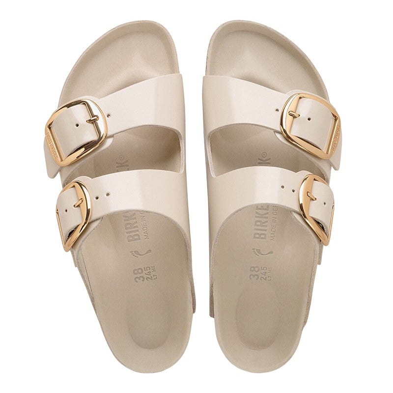 Sandale Femme Birkenstock ARIZONA BIG BUCKLE CUIR NUBUCK étroite