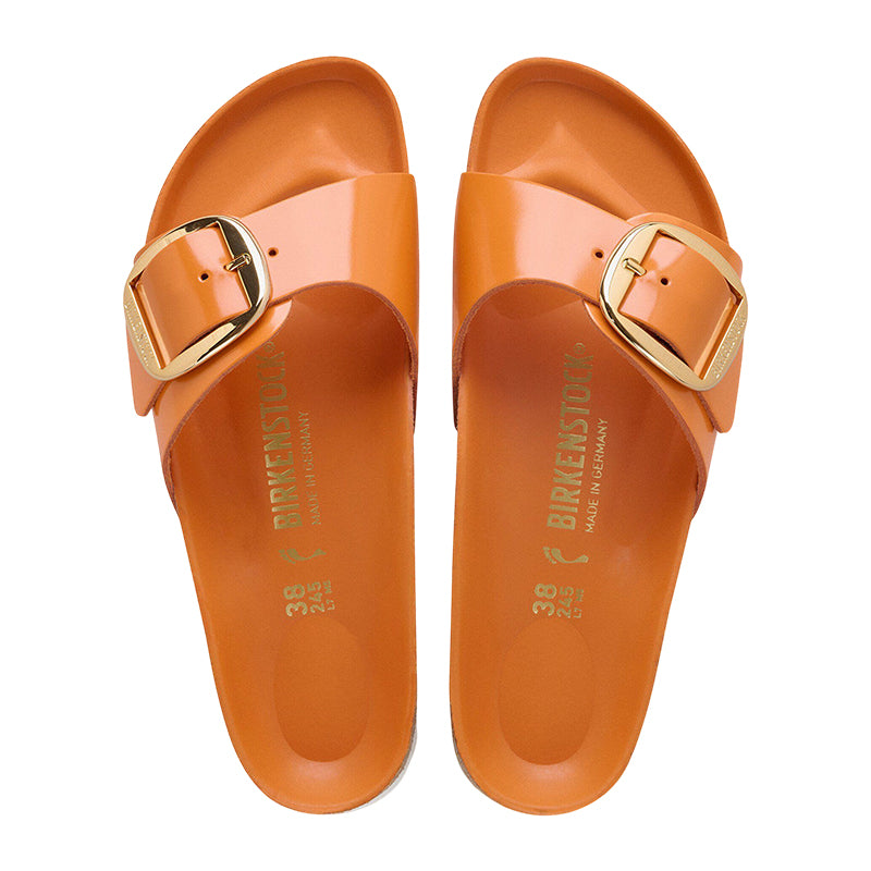 Sandale Femme Birkenstock MADRID BIG BUCKLE CUIR étroite