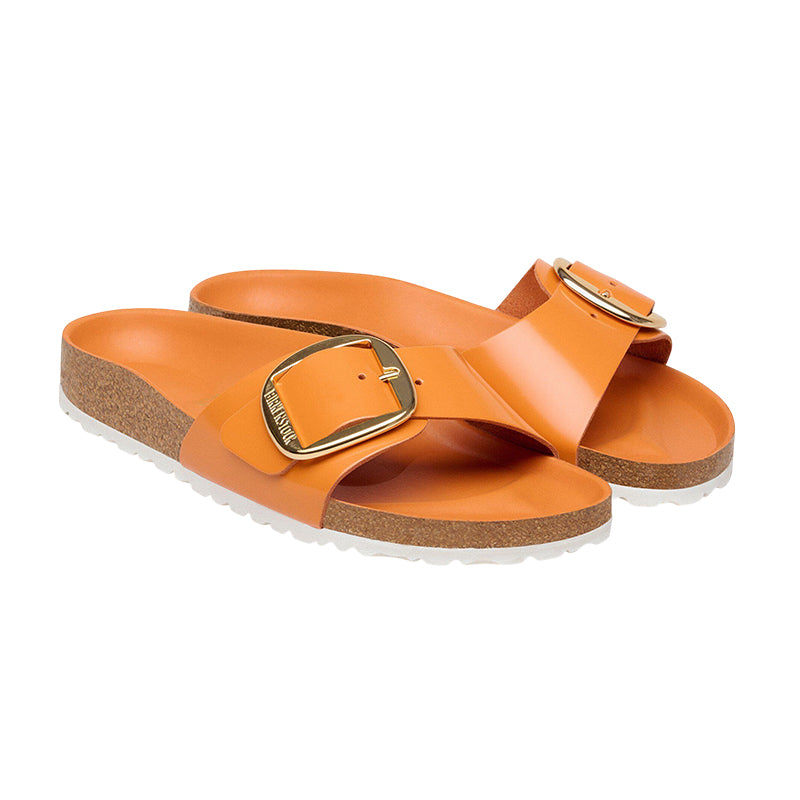 Sandale Femme Birkenstock MADRID BIG BUCKLE CUIR étroite
