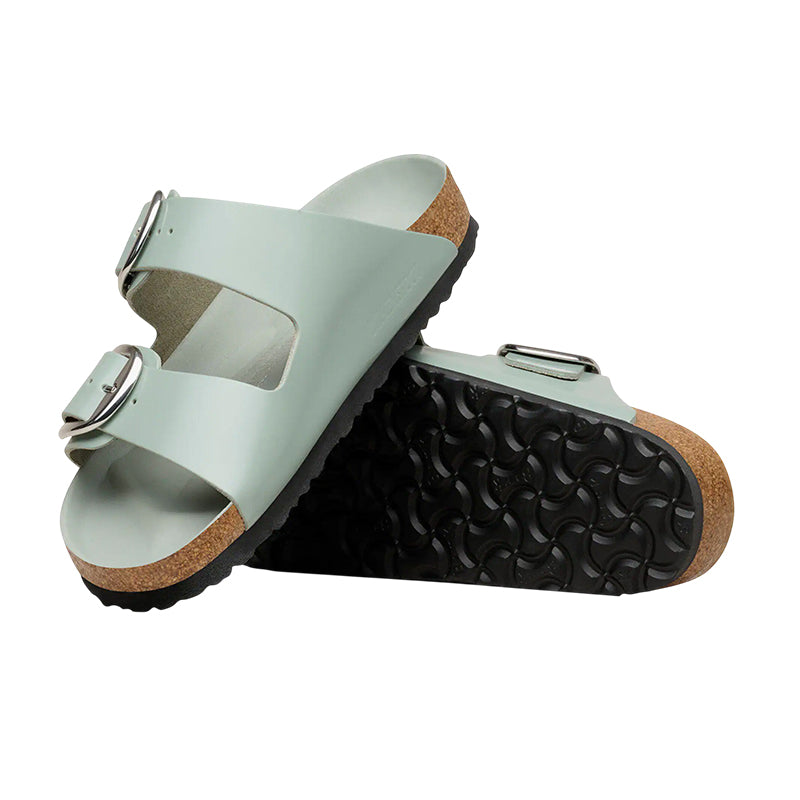 Sandale Femme Birkenstock ARIZONA BIG BUCKLE CUIR NUBUCK étroite