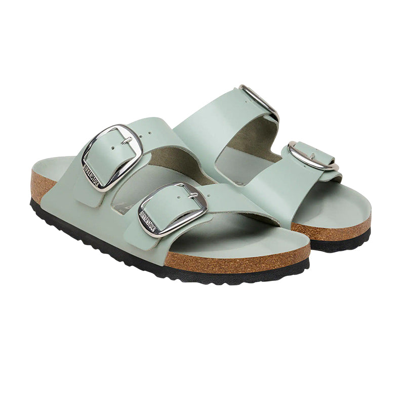 Sandale Femme Birkenstock ARIZONA BIG BUCKLE CUIR NUBUCK étroite