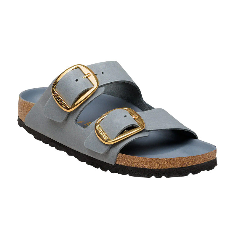 Sandale Femme Birkenstock ARIZONA BIG BUCKLE CUIR NUBUCK étroite