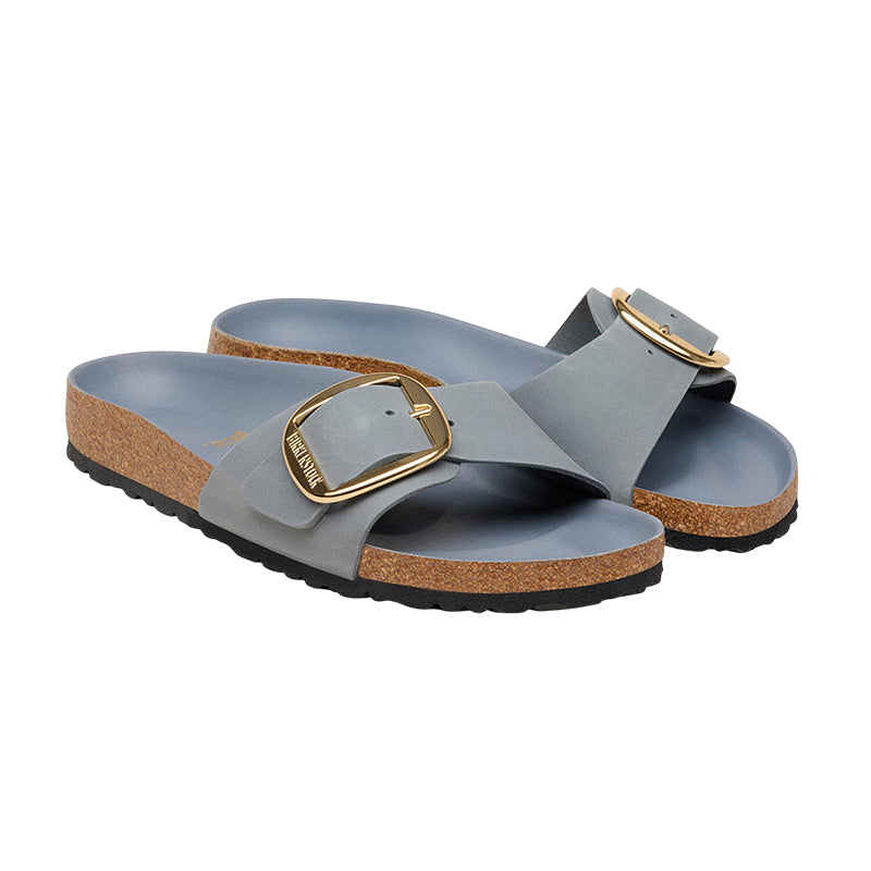 Sandale Femme Birkenstock MADRID BIG BUCKLE CUIR étroite