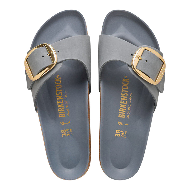 Sandale Femme Birkenstock MADRID BIG BUCKLE CUIR étroite