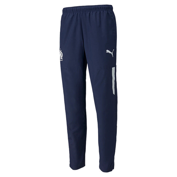 Pantalones deportivos Puma OM PREMATCH WOVEN