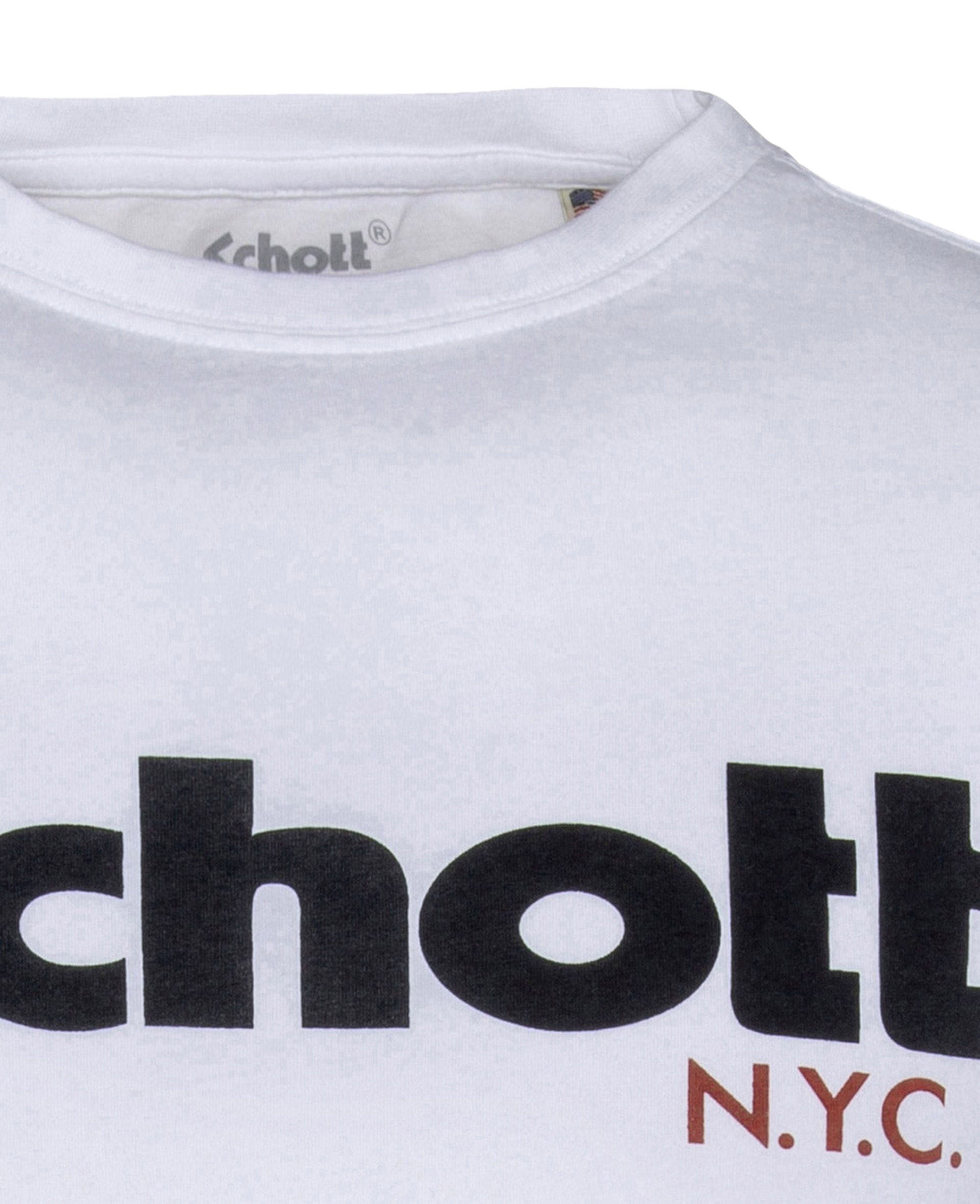 Pack de 2 tee-shirt Schott ras du cou