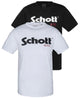 Pack de 2 tee-shirt Schott ras du cou