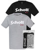 Pack de 2 tee-shirt Schott ras du cou