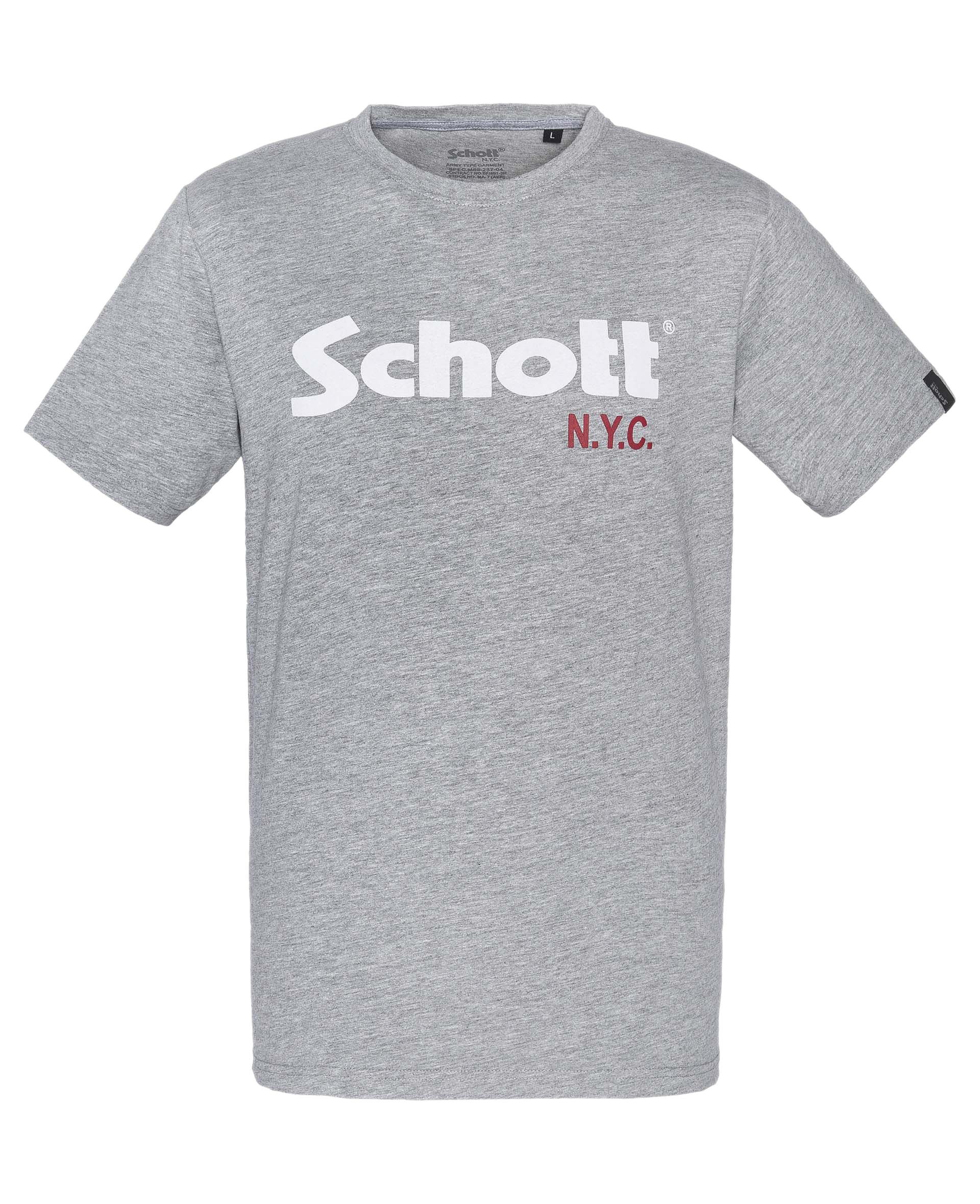 Pack de 2 tee-shirt Schott ras du cou