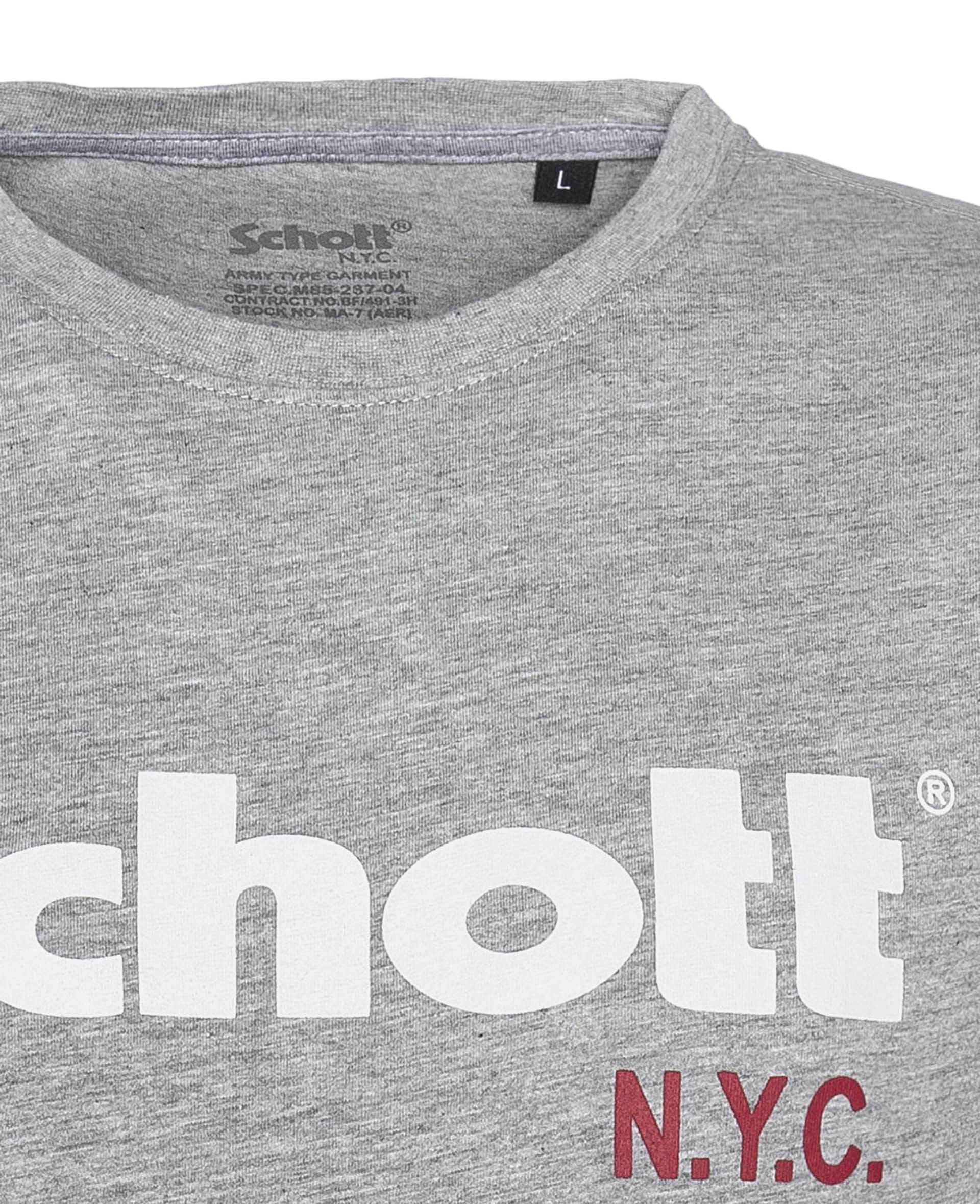 Pack de 2 tee-shirt Schott ras du cou