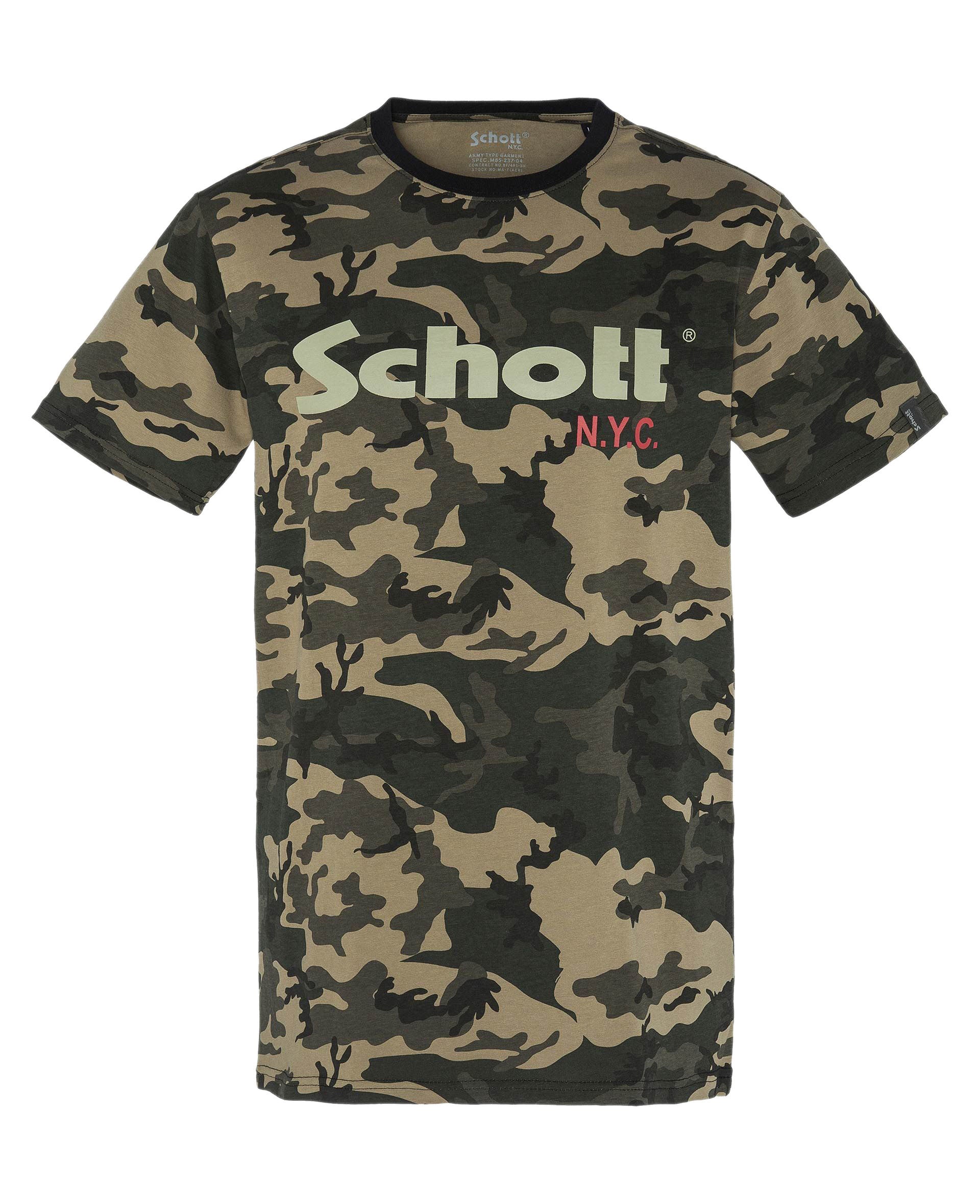 Pack de 2 tee-shirt Schott ras du cou