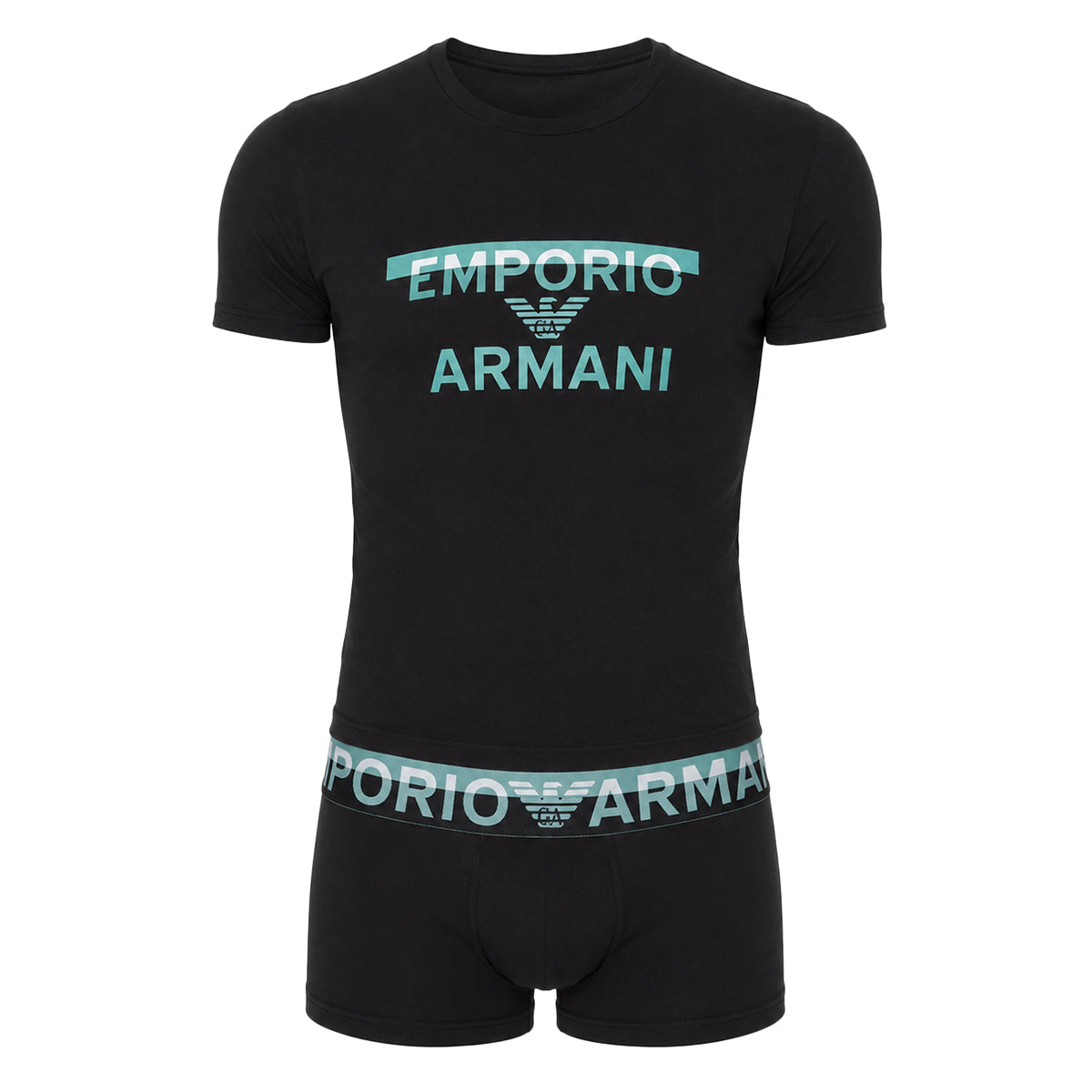 Ensemble Tee Shirt et Boxer Homme EA7 Emporio Armani