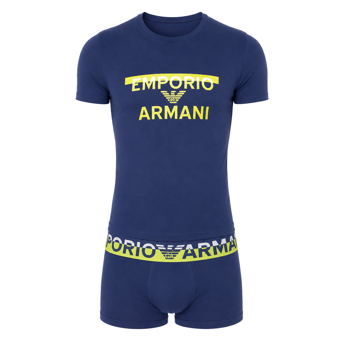 Ensemble Tee Shirt et Boxer Homme EA7 Emporio Armani
