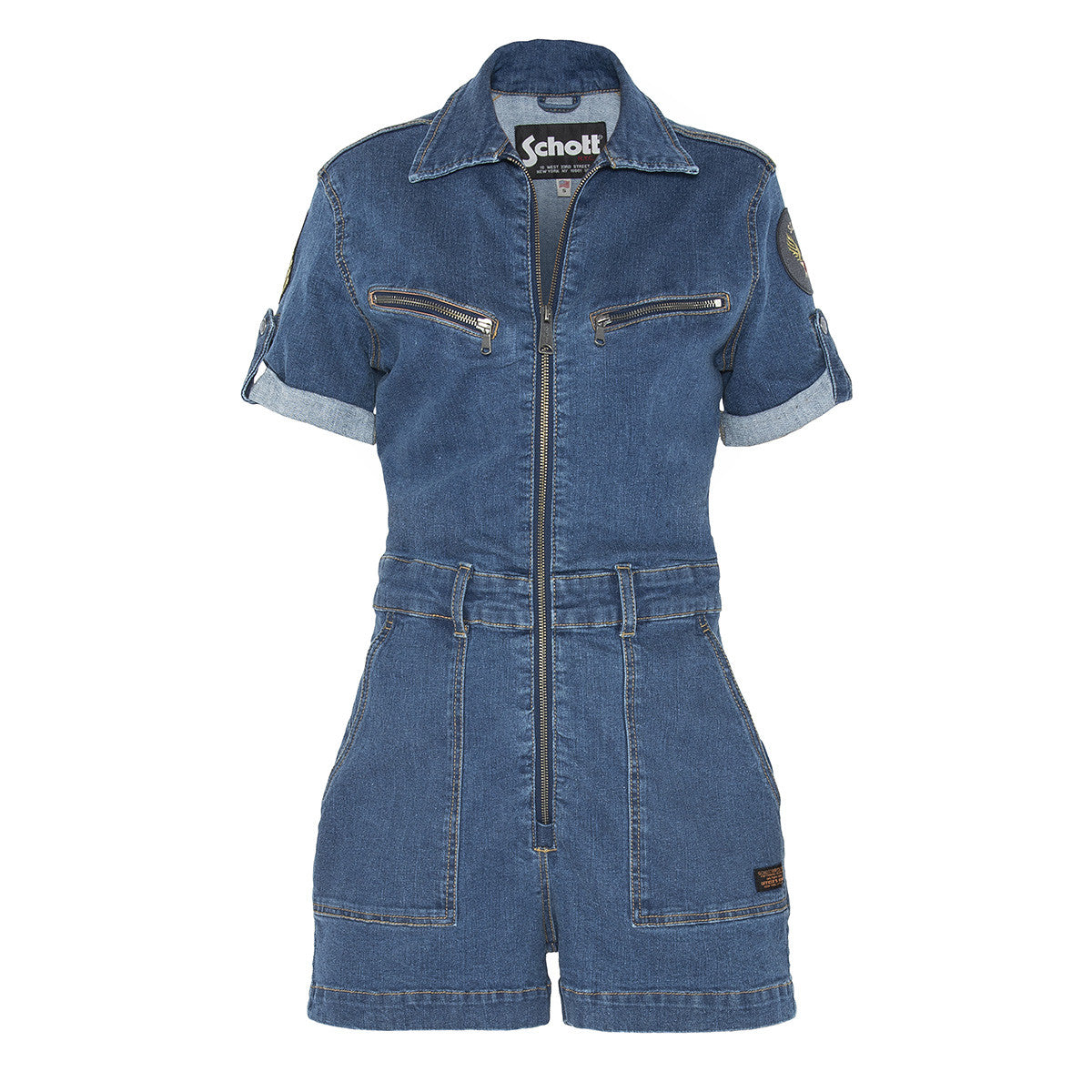 Combinaison Schott DENIM BADGE