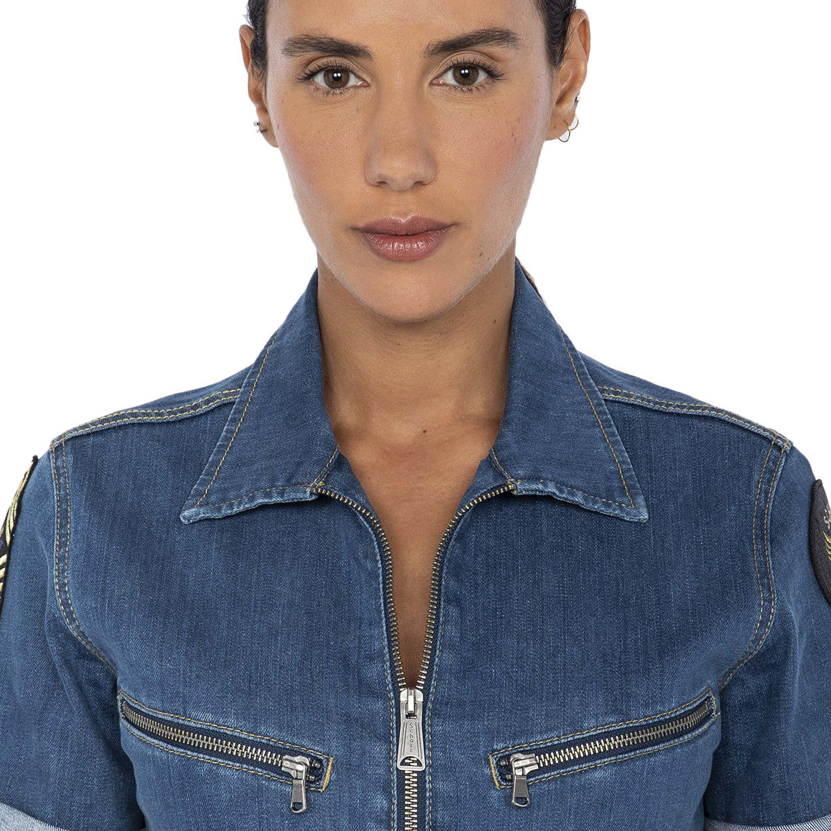 Combinaison Schott DENIM BADGE