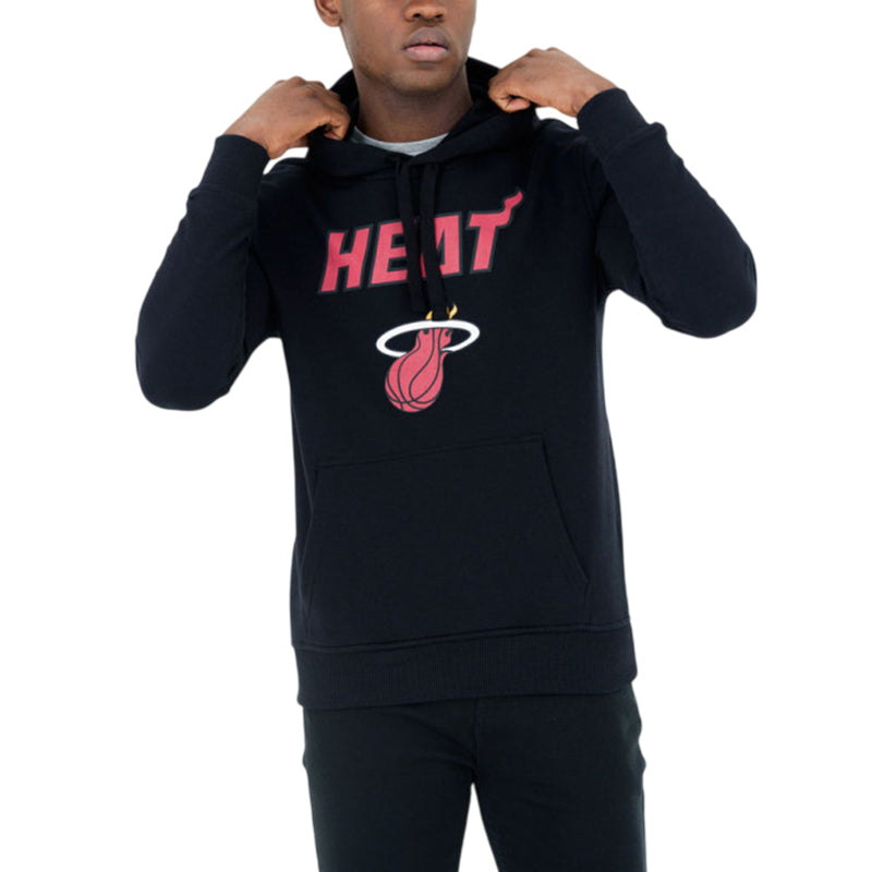 Sudadera con capucha New Era Miami Heat