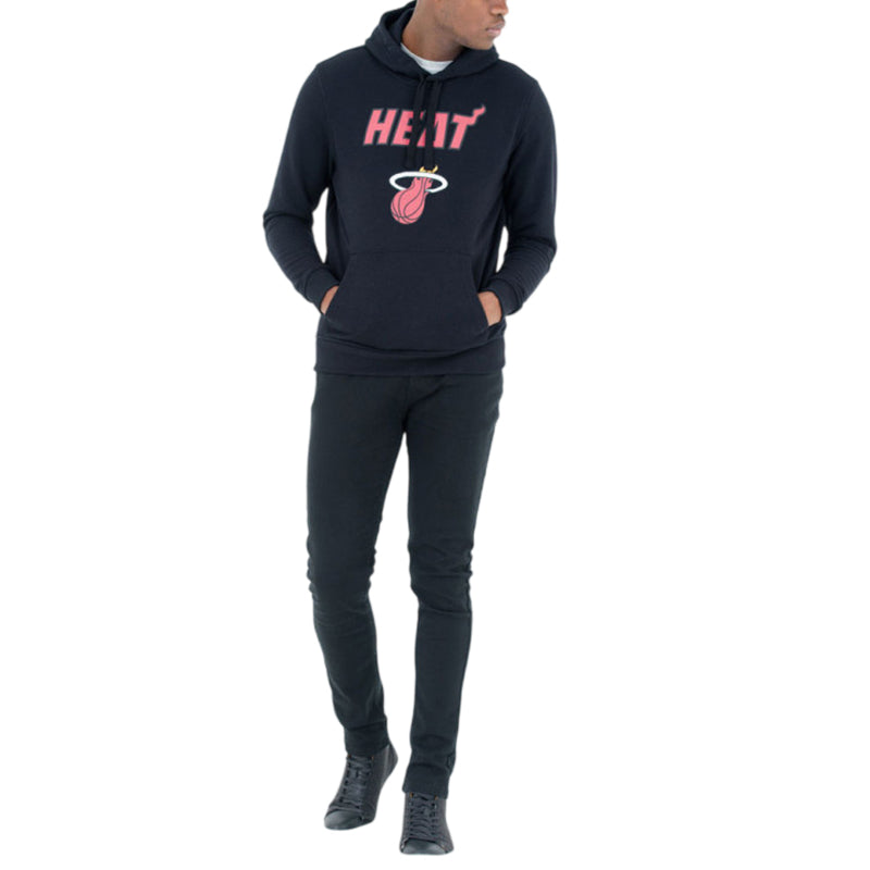 Sudadera con capucha New Era Miami Heat