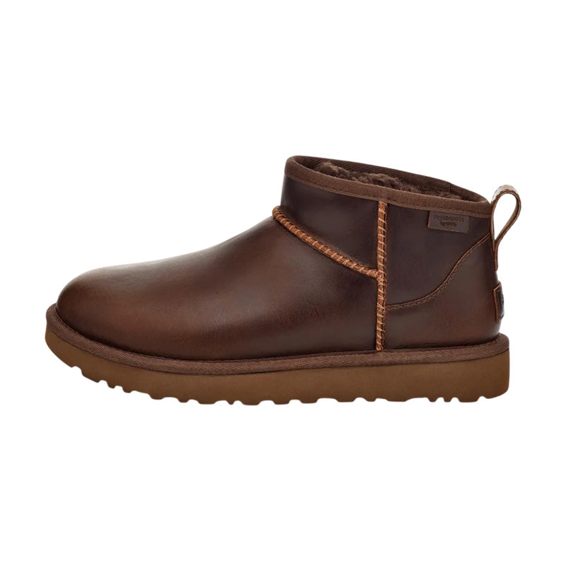 Boots UGG CLASSIC ULTRA MINI LEATHER
