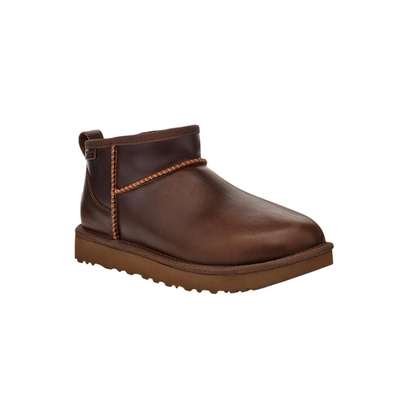 Boots UGG CLASSIC ULTRA MINI LEATHER