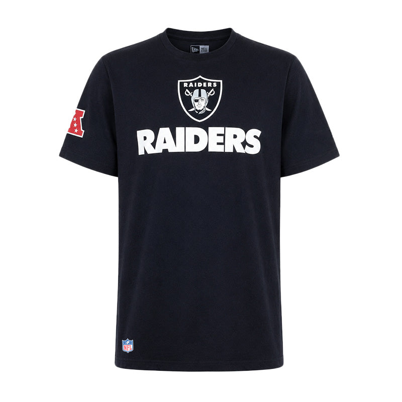 Camiseta con logotipo de aficionado de la NFL de New Era OAKRAI