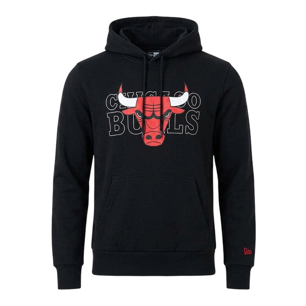 Sweat à capuche New Era Homme NBA GRAPHIC OVERLAP CHICAGO BULLS