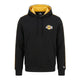 Sweat à capuche New Era LOS ANGELES LAKERS STRIPED
