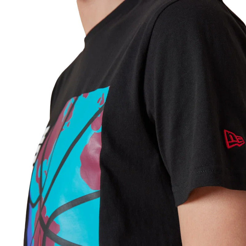 Tee-shirt New Era Chicago Bulls NBA Globe Logo