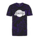 Nueva camiseta con estampado OIL SLICK de LOS ANGELES LAKERS