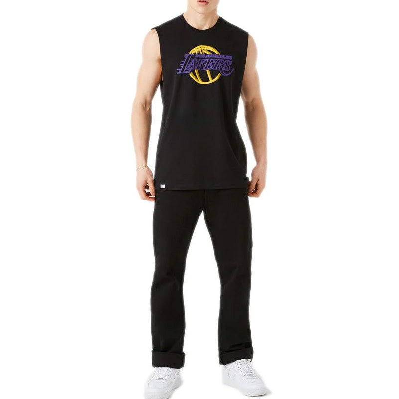 Camiseta sin mangas New Era NBA NEON LA LAKERS