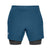 Short Under Armour 2-en-1 QUALIFIER SPEEDPOCKET