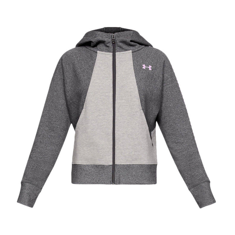 Veste de survêtement Femme Under Armour MICROTHREAD FLEECE GRAPHIC FULL ZIP