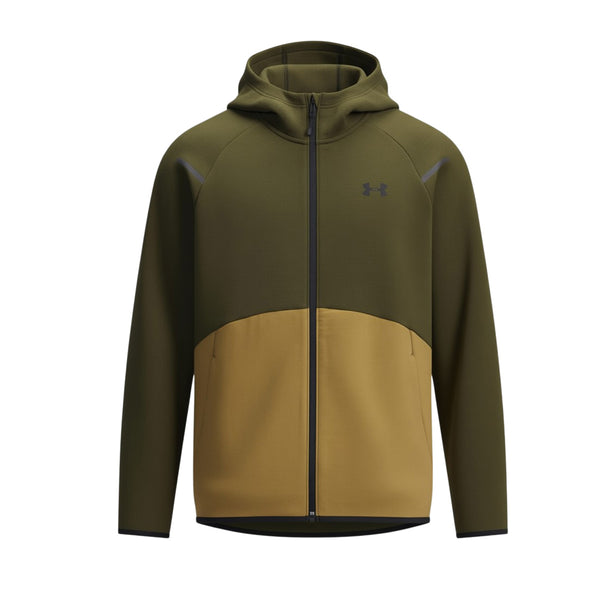Sudadera con capucha para hombre Under Armour UNSTOPPABLE FLEECE FULL-ZIP
