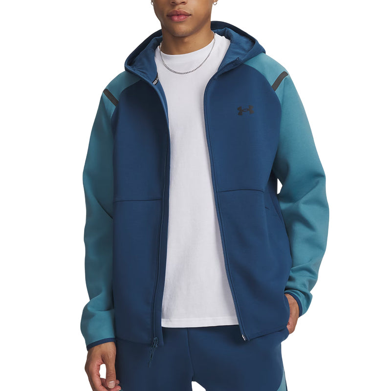 Sweatshirt à capuche Homme Under Armour UNSTOPPABLE FLEECE FULL-ZIP