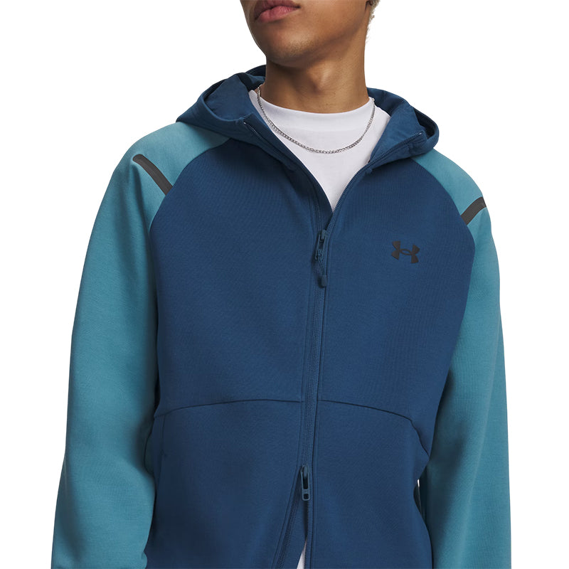 Sweatshirt à capuche Homme Under Armour UNSTOPPABLE FLEECE FULL-ZIP