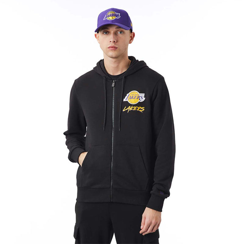 Sweat à capuche New Era LA Lakers NBA Script