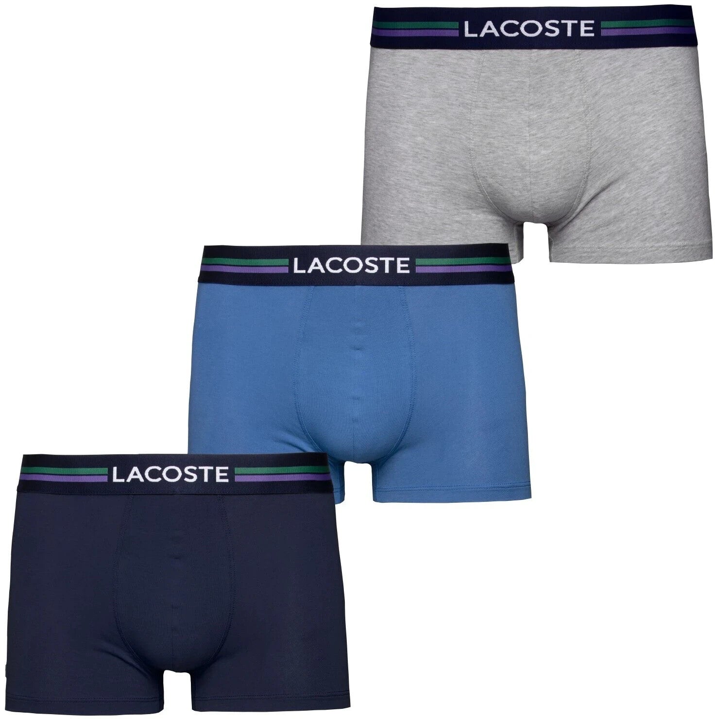 Pack de 3 boxers Lacoste