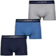 Pack de 3 boxers Lacoste